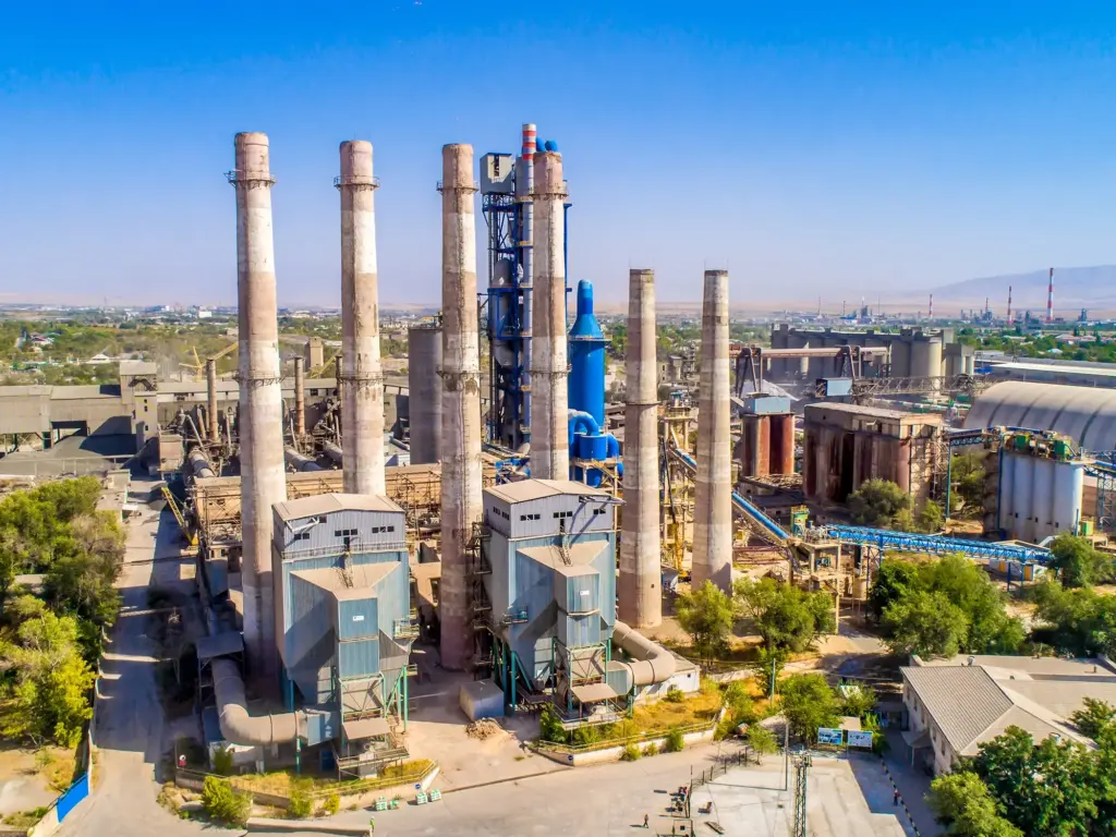 Industrieanlage aus der Schwerindustrie