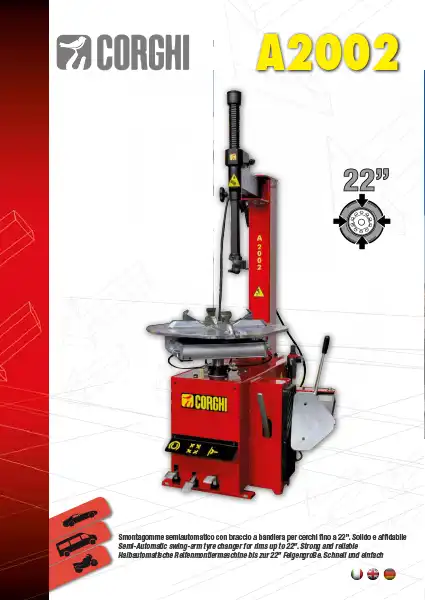 CORGHI A2002 – TYRE CHANGER