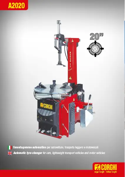 CORGHI A2020 – TYRE CHANGER