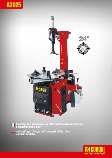 CORGHI A2025 – TYRE CHANGER