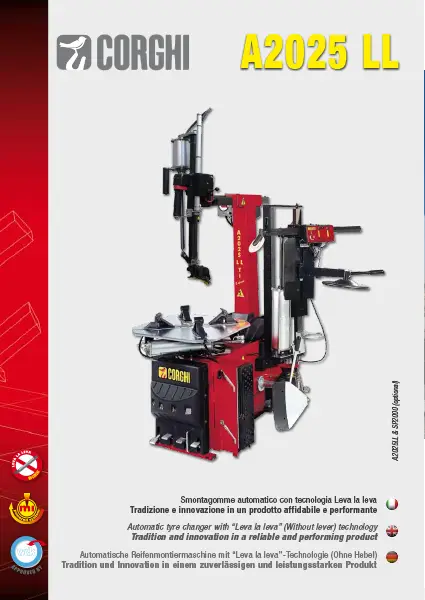 CORGHI A2025LL – TYRE CHANGER