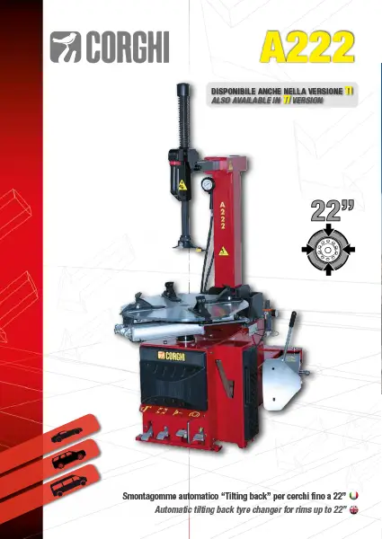 CORGHI A222 – TYRE CHANGER