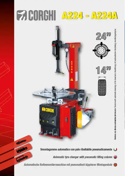 CORGHI A224 – TYRE CHANGER