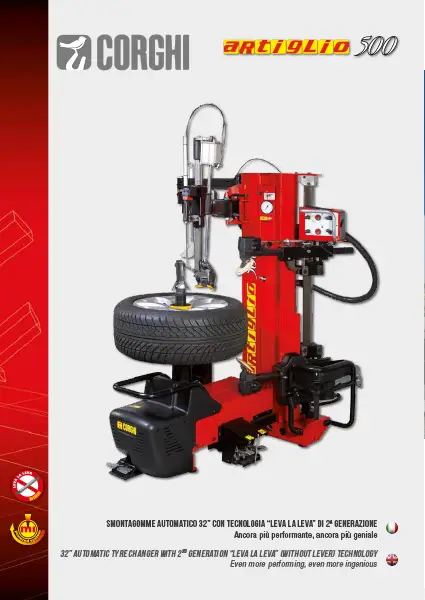 CORGHI ARTIGLIO 500 – TYRE CHANGER