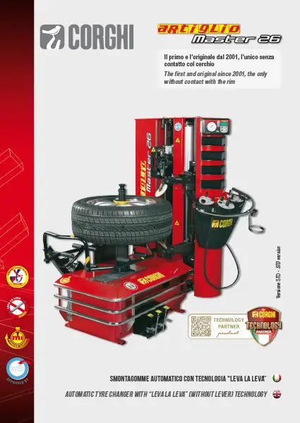 CORGHI ARTIGLIO MASTER 26 – TYRE CHANGER