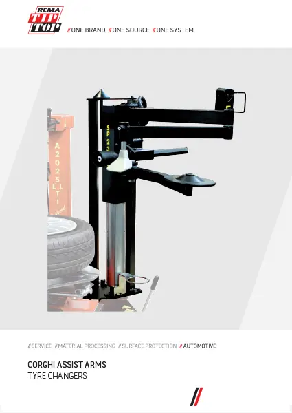 CORGHI ASSIST ARMS – TYRE CHANGERS