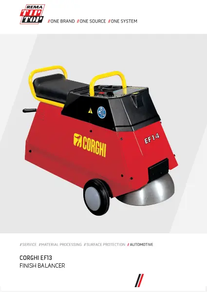 CORGHI EF13 – FINISH BALANCER