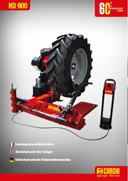 CORGHI HD900 – TRUCK TYRE CHANGER