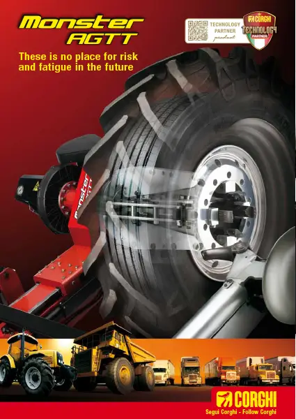 CORGHI MONSTER AGTT – TRUCK TYRE CHANGER