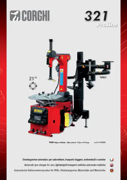 CORGHI PROLINE 324 – TYRE CHANGER