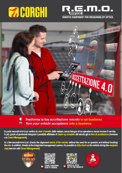 CORGHI REMO RAPIDE – WHEEL ALIGNMENT