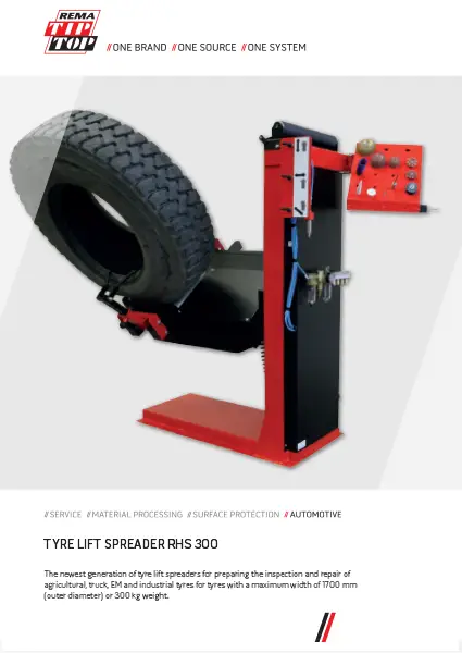 Tyre Lift Spreader RHS 300